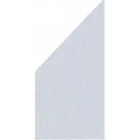 Traumgarten Glassichtschutz SYSTEM GLAS MATT Anschluss Sichtschutz, Links