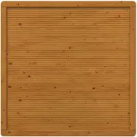 Traumgarten Sichtschutzzaun ARZAGO Holz Braun Sichtschutz Lamellenzaun