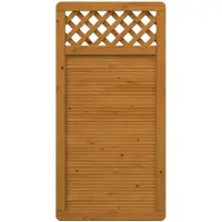 Traumgarten Sichtschutzzaun ARZAGO Holz Gitter Braun Sichtschutz Lamellenzaun, 90x179 cm