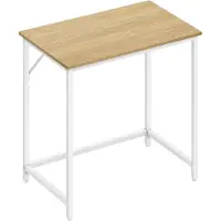 Vasagle Schreibtisch mit Metallgestell 50 x 80 x 76 cm LWD038W70