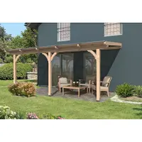 Skanholz Terrassendach "Rimini", 541 cm Breite, verschiedene Tiefen