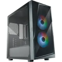 Cooler Master CMP 320, Mini Tower, PC, Schwarz, micro ATX, Mini-ITX, Kunststoff, Stahl, Gehärtetes Glas, Multi
