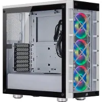 Corsair CC-9011189-WW, Midi Tower, PC, Weiß, ATX, micro ATX, Mini-ITX, Stahl, Gehärtetes Glas, 17 cm