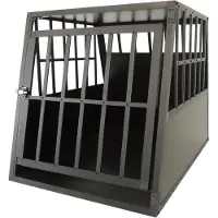 Trekker Hundebox M 65x90x69.5cm, Schwarz