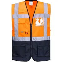 Portwest Warnweste mit vielen Taschen Orange M