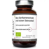Kenay Selen Bio-Senfsamenextrakt mit hohem Selenanteil | 60 St