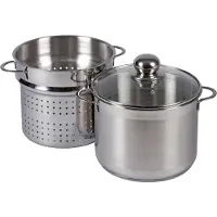 Krüger Haushaltswaren Spaghettitopf, Edelstahl 18/0, (1 tlg.), Induktion