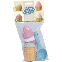 Androni Cupcake-Sandformen mit Schaufel, 9-tlg.
