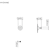 Dornbracht VAIA Haken, 83251809