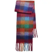 Pieces Regenbogen-Karierte Schal Pi15731500125ro