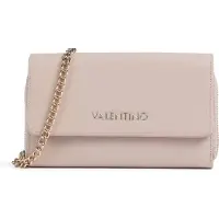 Valentino Zero Re Portemonnee met schouderketting - Lichtroze
