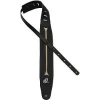 Ortega OSBS-2 Ledergurte für Gitarren Black