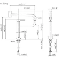 Dornbracht 33845875-06 PIVOT Einhebelmischer Tara Ultra
