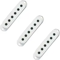 Fender Stratocaster Pickup-Abdeckungen Weiß