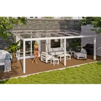 Skanholz Terrassendach "Monza", BxT: 648x357