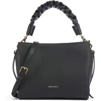 Coccinelle Elegante Schwarze Boheme Damentasche mit Vielseitigem Design
