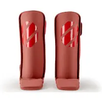 UFC Schienbeinschoner und Fußschutz Combat PRO Tonal - - Rot - Größe S