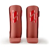 UFC Schienbeinschoner und Fußschutz Combat PRO Tonal - - Rot - Größe L