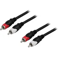 Deltaco MM-108 - audiokabel - 50 cm