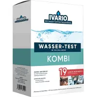 IVARIO Kombi-Wassertest, Testung 19 trinkwasserrelevanter Parameter