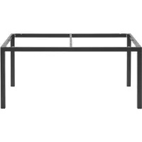 OUTLIV. Gartentisch-Gestell 160x90cm Aluminium Dunkelgrau BK-KDT-004