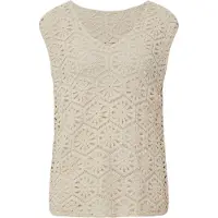 s.Oliver Pullovers Beige Größe: M | Tanktops Outlet | Damen | Braun