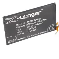 AccuCell Akku passend für BlackBerry KEY2, BBF100-1, BBF100-2, BBF100-4, BBF100-6, BBF100-8, BBF100-9, TLp035B1