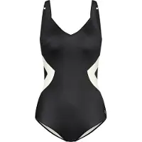 Triumph Badeanzug "Summer Allure OP" V-Ausschnitt, moderner Druck