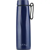 Vialli Design Thermoflasche in Dunkelblau - 500 ml - onesize
