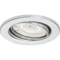 Briloner 7277-039 LED Einbauleuchten Set 3x5W Alu GU10 Dimmschaltbar IP23