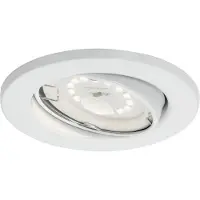 Briloner 7277-036 LED Einbauleuchten Set 3x5W Weiss GU10 Dimmschaltbar IP23 230V