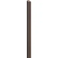 GROEN & JANSSEN GroJa Solid Stecksystem BPC Pfostenabdeckleiste 300 cm - Terra