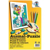 Ursus Ausmal-Puzzle ''Clown'', DIN A4 6630000