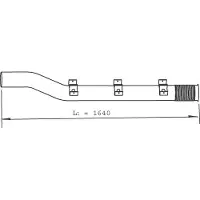DINEX Abgasrohr 21723