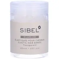 Sibel Clarice Elastic Hair Bands Transparent Art. P005199 50 stk.