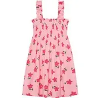 Original Marines Sommerkleid DFP3261CF Rosa Regular Fit