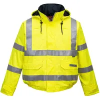 Portwest Flammhemmend Warn-Multinorm Pilotenjacke S773" Bizflame - Gelb 5XL"
