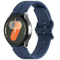 IMoshion Silikonarmband für Samsung Galaxy Watch 4 / 5 / 6 / 7 / FE (20 mm) - Dunkelblau