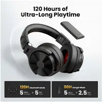 OneOdio Studio Max 1 Drahtloser Kopfhörer (Schwarz)