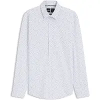 BOSS Bedrucktes Slim-Fit Hemd aus funktionalem Stretch-Jersey Grösse 39