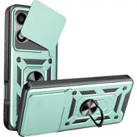 Avizar , Honor 400 Lite Hülle Ring Magnet Kameraschutz, Grün