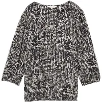 Tom Tailor 1047574 Bluse Mit 3/4-ärmeln