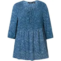 Ulla Popken Bluse in dunkelblau | Gr.: 42-44