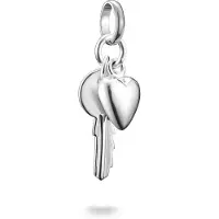 Thomas Sabo Charm-Anhänger Schlüssel mit Herz Connect Silber