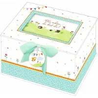 Coppenrath Verlag Baby-Schatzkästchen Wie schön,du bist da! (Aufbewahrungsbox)