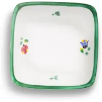 Gmundner Keramik Streublumen Schälchen quadratisch (9x9cm)