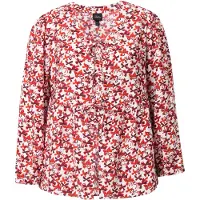 Ulla Popken Bluse in rot | Gr.: 50-52
