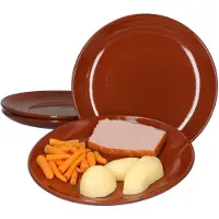 MamboCat 4er Set Ton-Kuchenteller 23cm - 99530