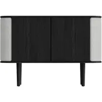 UMAGE Treasures Schrank Schwarz Eiche/Sterling