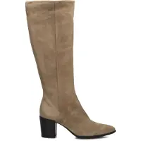 Notre-V Damen Stiefel Ar 70 - Taupe - Größe 40